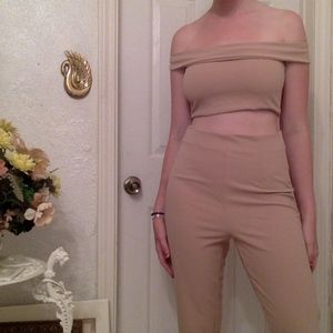 Tan Pant legged Jumper